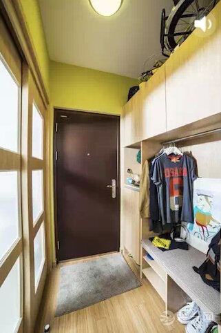 超牛万科25平米极小公寓 起居室办公室合二为一